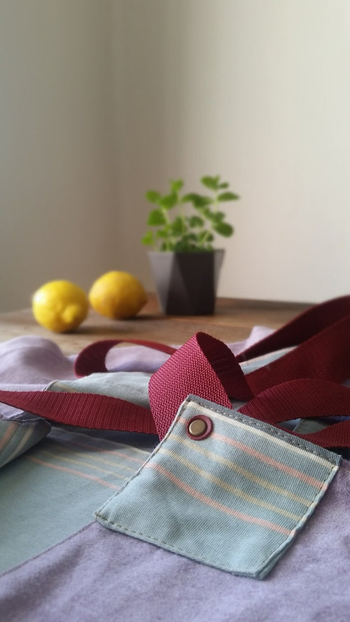 Zero waste nákupka...geometrická — foto 2