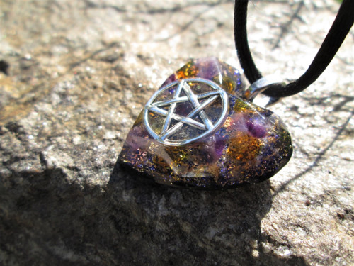 Org. šperk ,, Pentagram ochrany " — foto 4