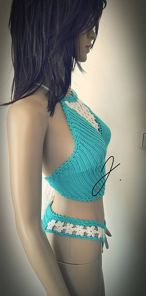 Tyrkysový set / flower — foto 2