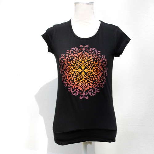 Červenooranžová mandala — foto 2