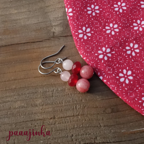 Duo - Rouška a náušnice (chirurgická ocel) — foto 2