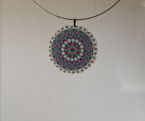 Mandala - náhrdelník — foto 4
