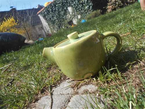 Zelená konvička s prsty, 400 ml — foto 3