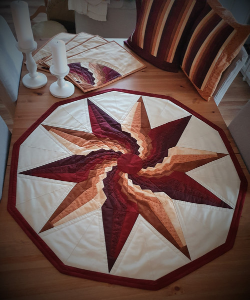 Ubrus stargello průměr 100 cm — foto 2