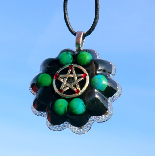 Pentagram něžné Čarodějky - Malachit — foto 5