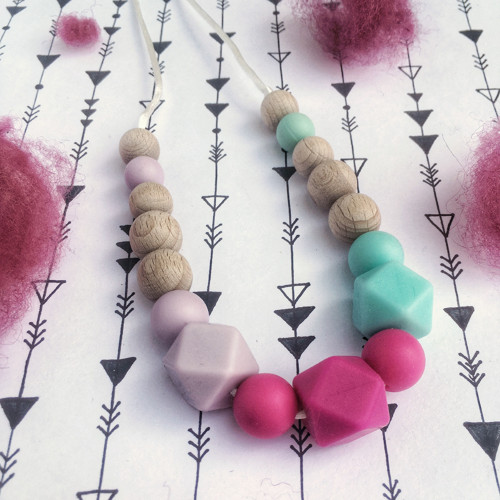 Kousací korále Amo cotton candy — foto 2