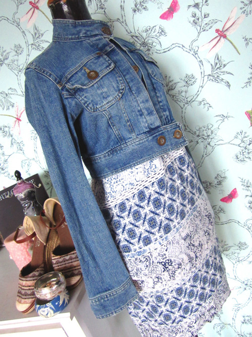 Bundička crop jeans — foto 3