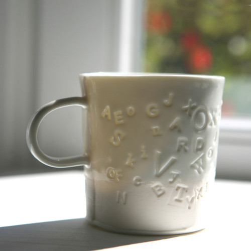 Prosvítavý s písmenky (porcelán) — foto 3