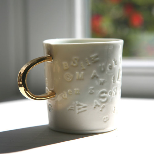 Prosvítavý s písmenky (porcelán) — foto 2
