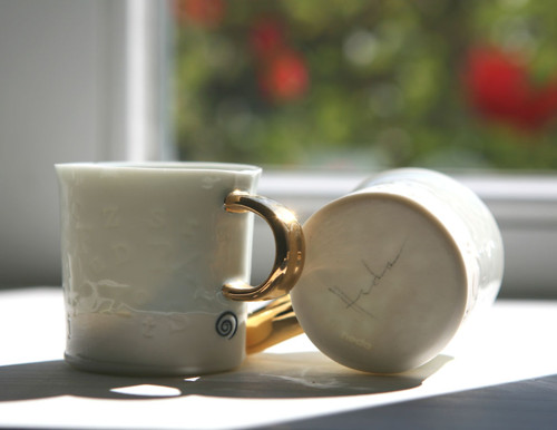 Prosvítavý s písmenky (porcelán) — foto 3