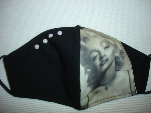 Textilní rouška Marilyn — foto 3