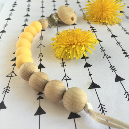 Klip na dudlík Dandelion — foto 3