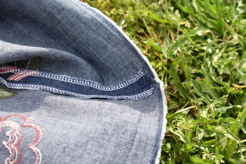 Sukně "Rozkvetlý denim" — foto 6