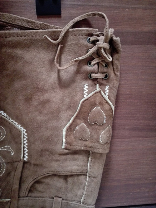 Kožené dobové šortky — foto 3