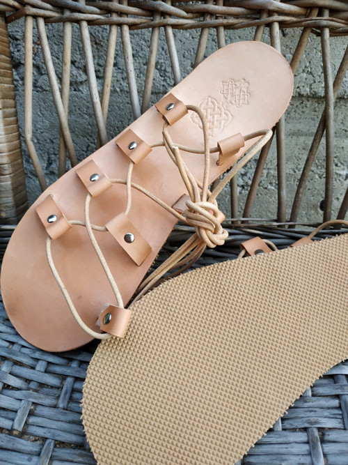 Barefoot sandály Kristusky - přírodní — foto 2