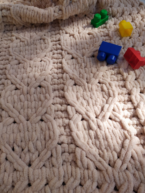 Deka pletená dětská — foto 3