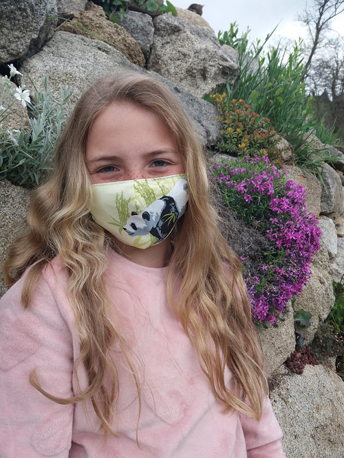Rouška dětská Panda — foto 3