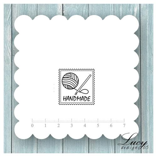 Razítko handmade háčkování — foto 2