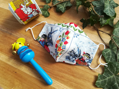 Designová rouška panáček pro děti — foto 2