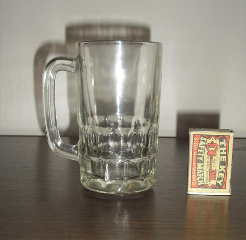 Skleněný půllitr, SKLENICE s úchopem, 250 ml — foto 2