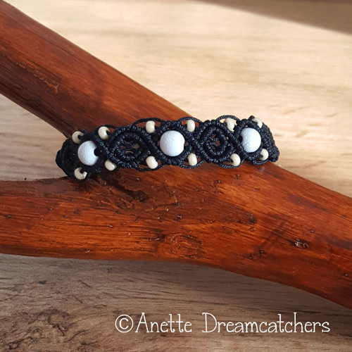 Macrame náramek - Zář — foto 2