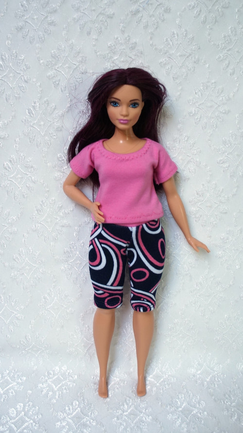 Barbie - baculka - tričko — foto 2