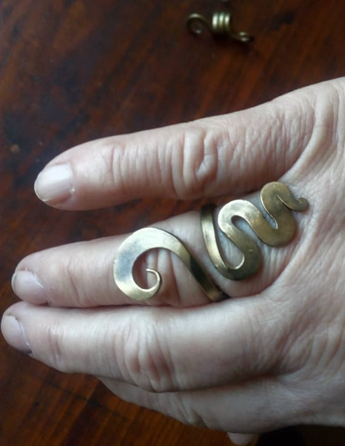 Prsten mosaz - Ring in brass — foto 2
