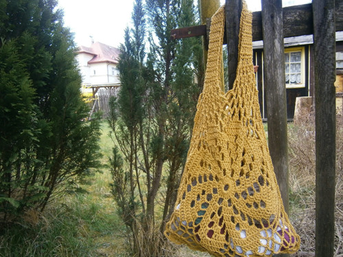 Taška v barvě hořčice — foto 3