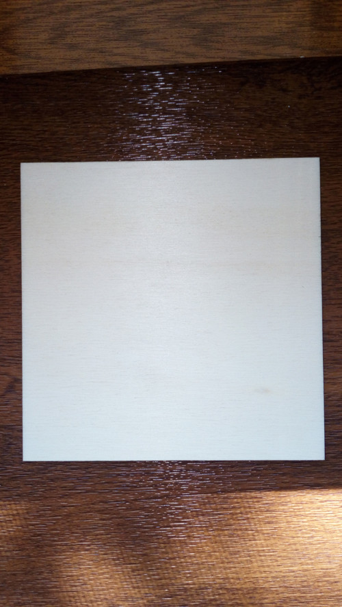 Čtverec 10x10 cm bříza — foto 2