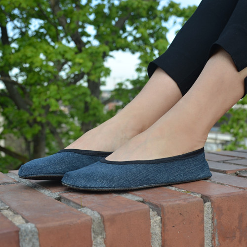 Džínové balerinky... (barefoot) — foto 2