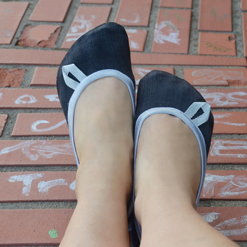Džínové balerinky... (barefoot) — foto 2