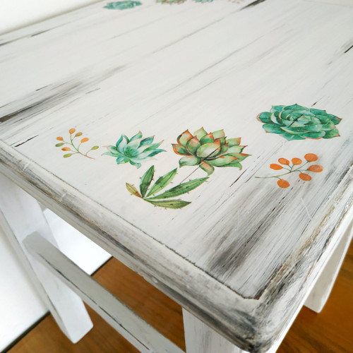 Stolička - retro/vintage/shabby — foto 2