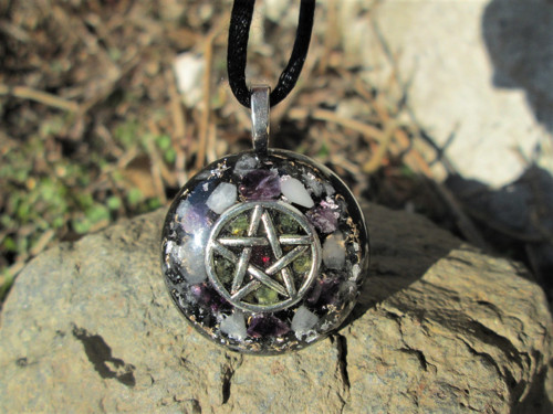 Org. šperk ,, Pentagram ochrany " — foto 6