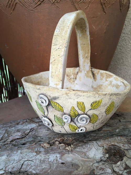 Keramický obal na květináč — foto 2