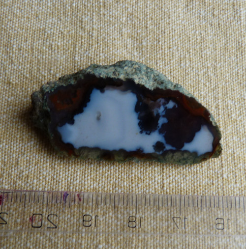 Achát - Doubravice ČR - 4,6 cm — foto 2