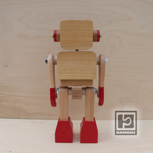 ROBOT - modrý s růžovou hlavou — foto 5