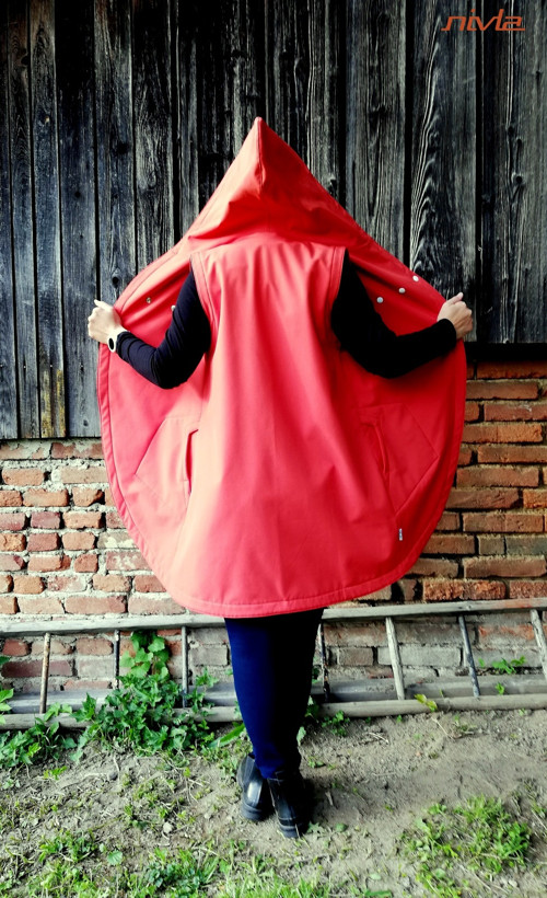 Softshellová vesta - cihlová oranž — foto 3