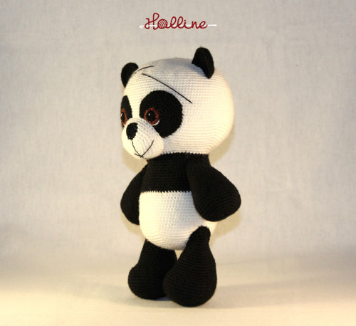 Návod: Medvídek panda — foto 2