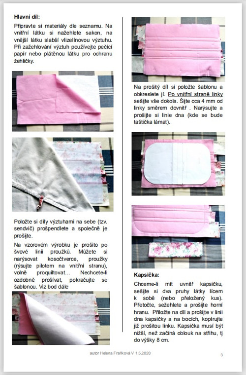 Fotonávod prostorová taštička — foto 6