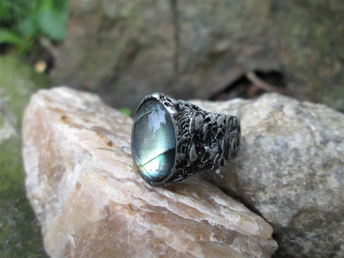 Prsten ,, Mystic " s labradoritem — foto 2