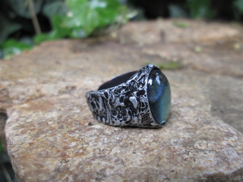Prsten ,, Mystic " s labradoritem — foto 5