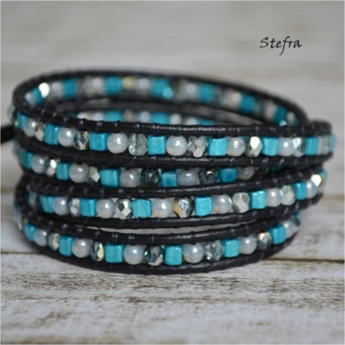 Symphony - wrap náramek / wrap bracelet — foto 4