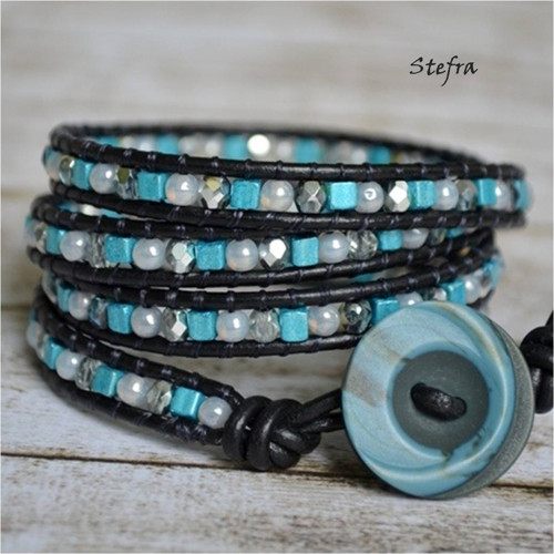Symphony - wrap náramek / wrap bracelet — foto 2