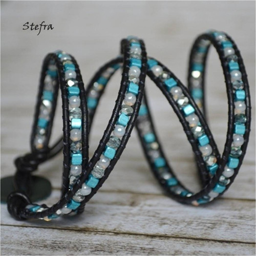 Symphony - wrap náramek / wrap bracelet — foto 3