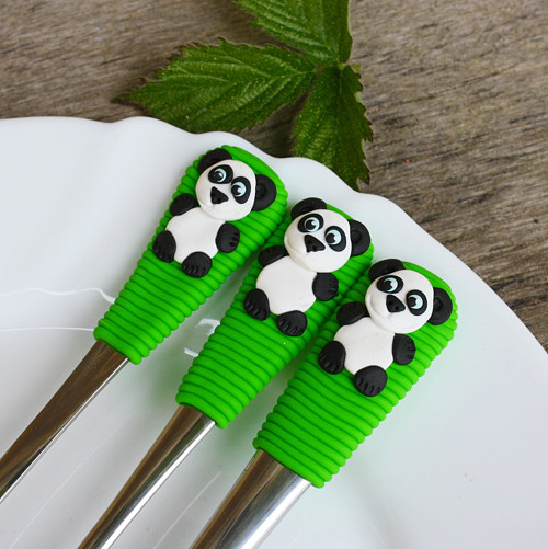 DĚTSKÝ PŘÍBOR: PANDA 3 ks — foto 2