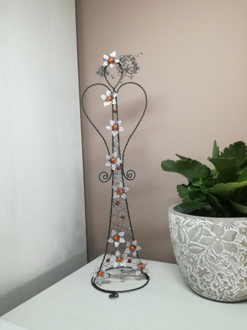Anděl drátovaný 35 cm — foto 2