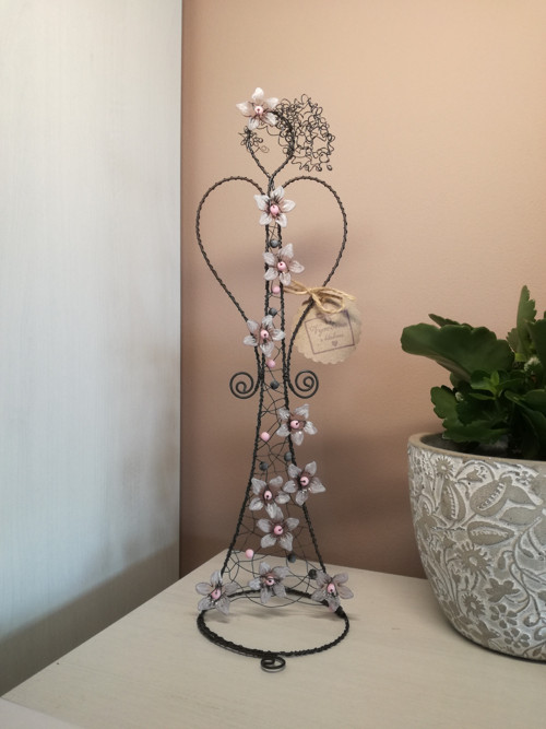Anděl drátovaný 34 cm — foto 2