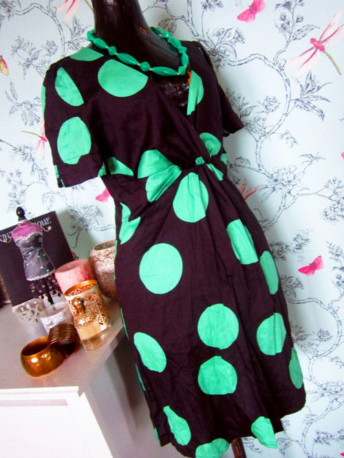 Šaty retro dots — foto 3