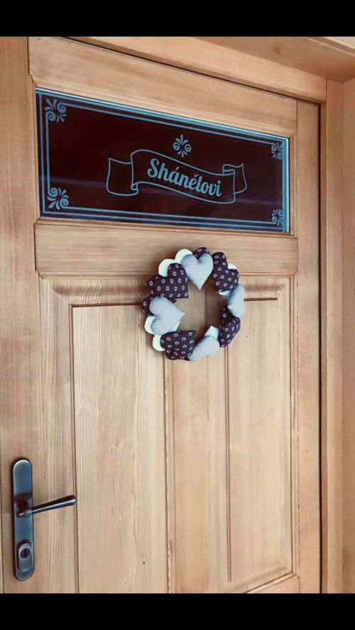 Srdíčkový věnec do hnědé barvy️ — foto 3