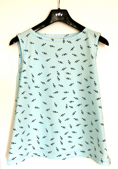 SleevelessTopGroovySpring/SkyBlue — foto 3